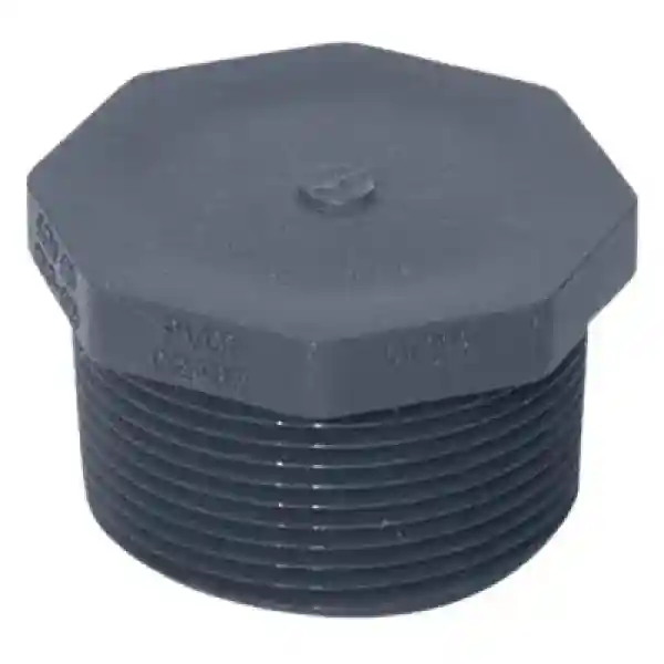 PVC Threaded Plug 1"