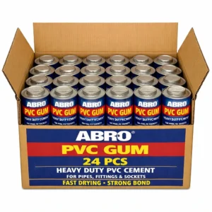 Abro PVC Gum - 8 fluid ounces (236 ml) - Carton (24pcs)