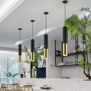 Modern LED Cylinder Pendant Light