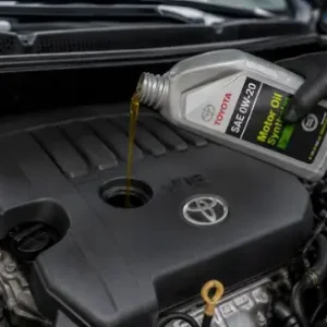 Toyota Camry XLE 2019-2027 Engine Oil Change-Out